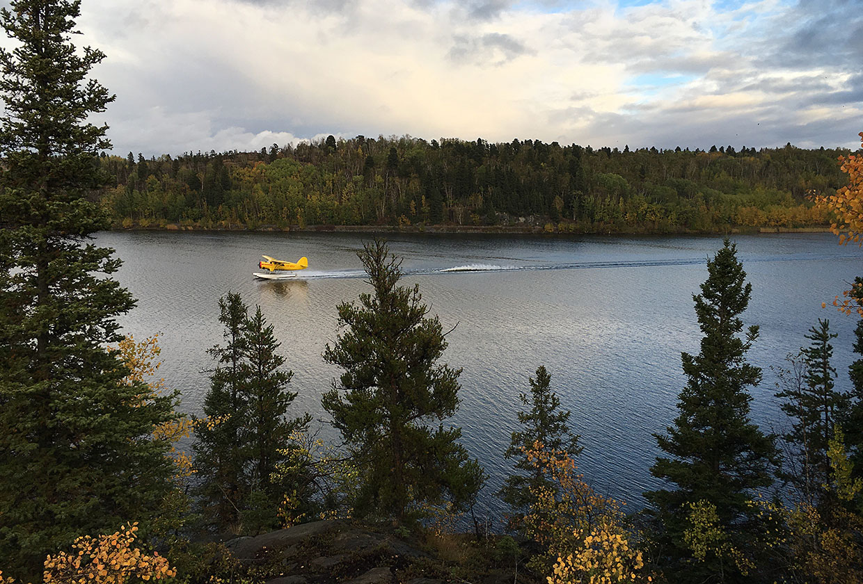 Float Plane on the Lake