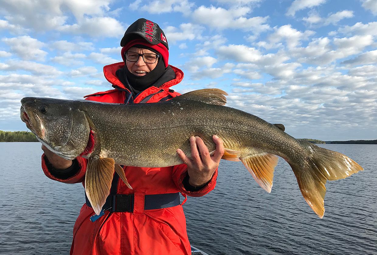 John with Huge Laker
