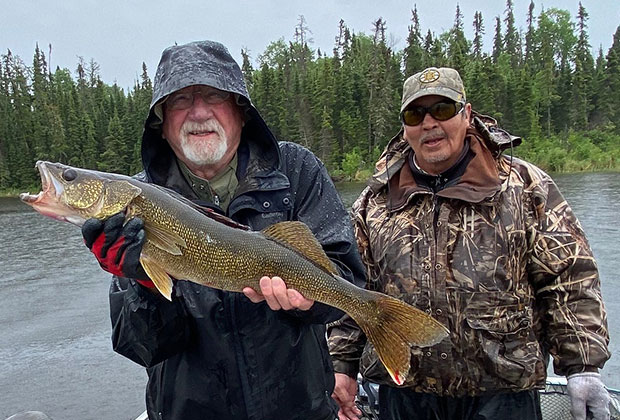 Steve Paulson with a Walleye