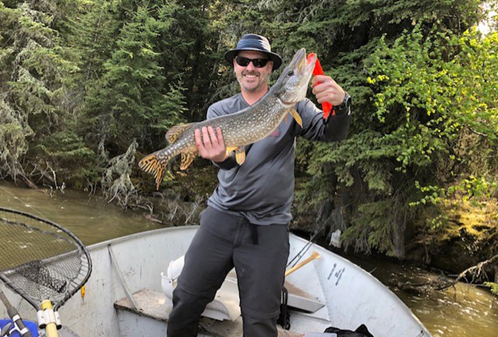 Enjoying the day on the lake