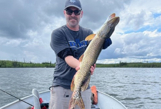 Enjoying the day on the lake