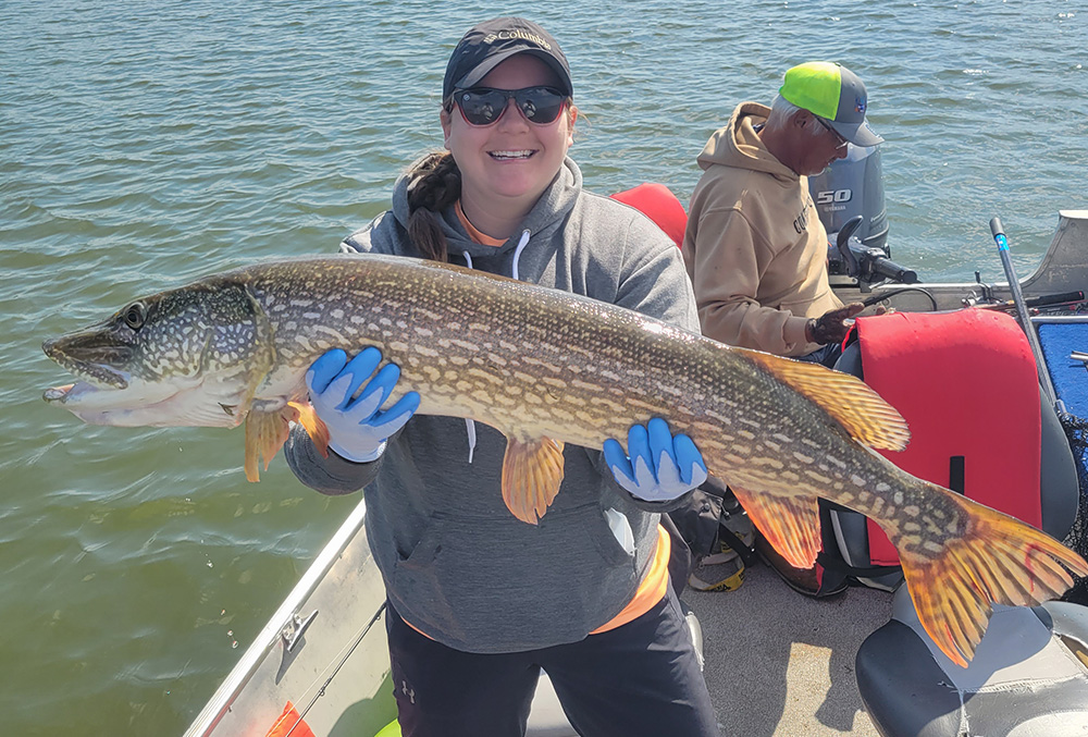 Emily with one of her trophies!