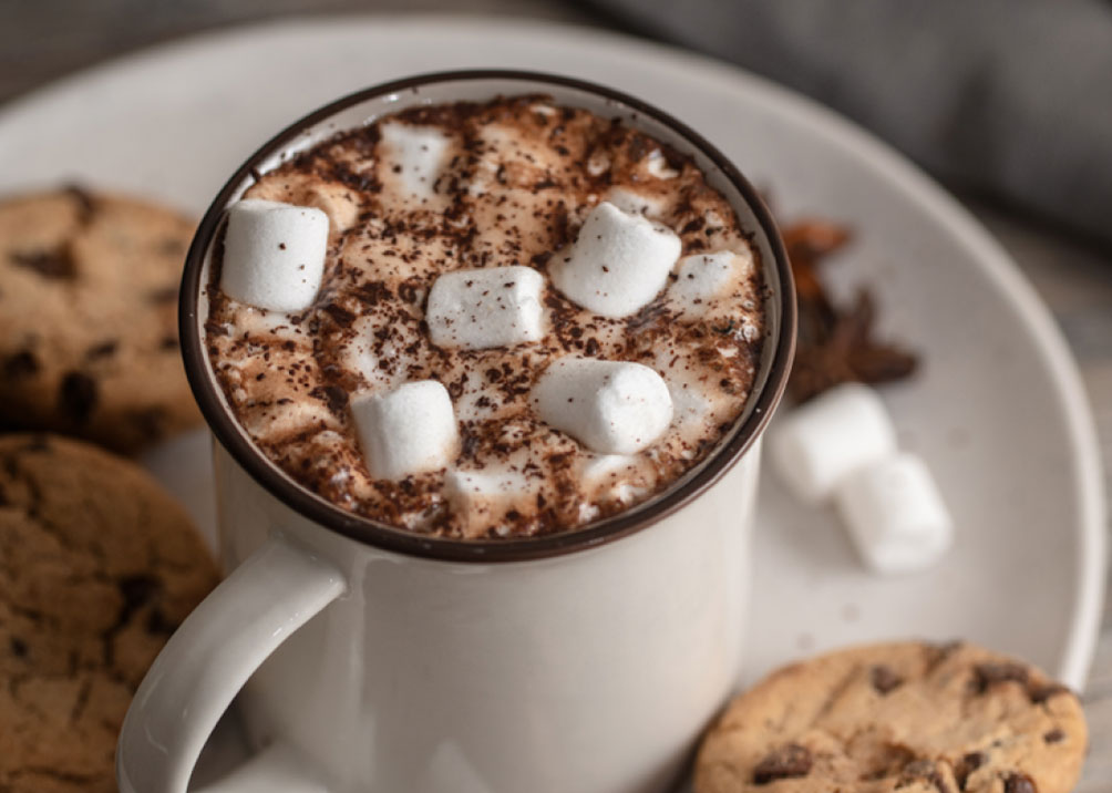 Warm Beverages & Snacks